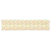 Mooie herfst lekt op wit korte tafelloper (Horizontaal)