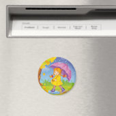 Mooie herfst magneet (Insitu (Vaatwasser))