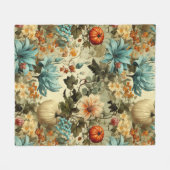 Mooie herfst oogst vibes fleece deken (Voorkant (Horizontaal))