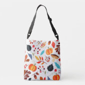 Mooie herfst patroontas crossbody tas (Achterkant)