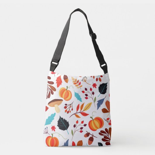 Mooie herfst patroontas crossbody tas (Voorkant)
