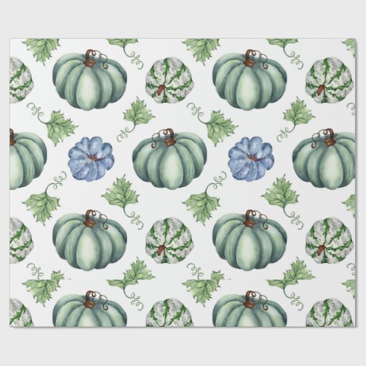 Mooie Herfst pompoen Cadeaupapier (Vlak)