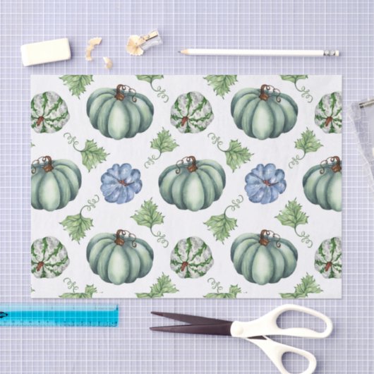 Mooie Herfst pompoen Tissuepapier (Craft)