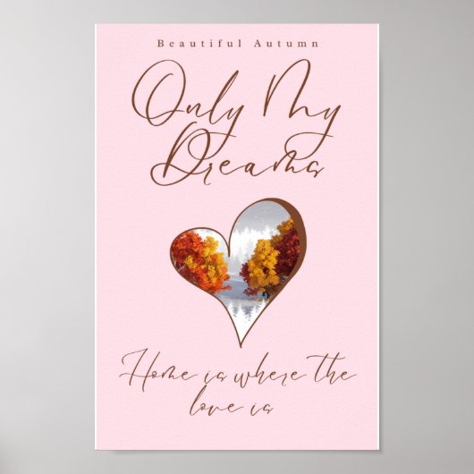 Mooie herfst poster (Voorkant)