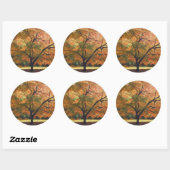 Mooie Herfst Ronde Sticker