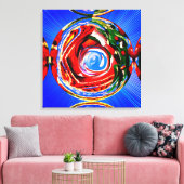 Mooie herfst spirit kunst canvas afdruk (Insitu (Woonkamer))