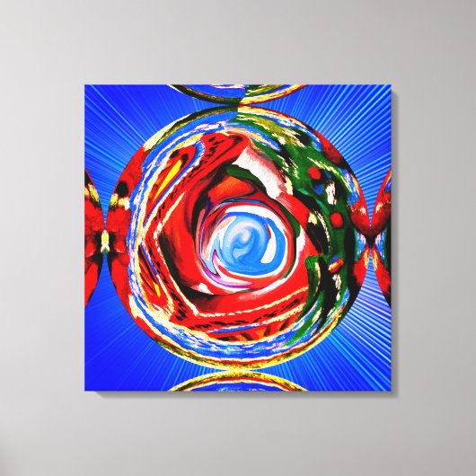 Mooie herfst spirit kunst canvas afdruk (Voorkant)