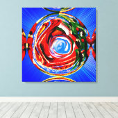 Mooie herfst spirit kunst canvas afdruk (Insitu (Houten vloer))