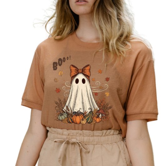 Mooie herfst spook AI-kunst T-shirt
