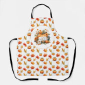 Mooie herfst Thanksgiving pompoen Schort (Voorkant)