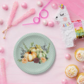 Mooie Herfst Thanksgiving Waterverf Papieren Bordje (Feest)