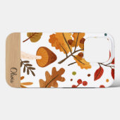 mooie herfst thema iphone hoesje (Achterkant (horizontaal))