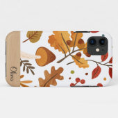 Mooie herfst Themed iPhone Case (Achterkant (horizontaal))