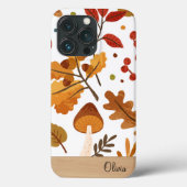 Mooie herfst Themed iPhone Case (Achterkant)