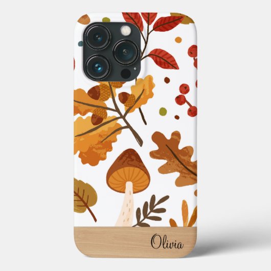 Mooie herfst Themed iPhone Case (Achterkant)