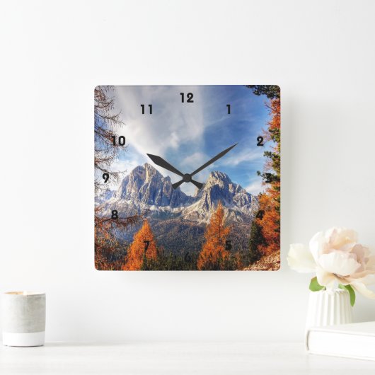 Mooie Herfst Trees Berlijnse wandklok (Huis)