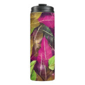 Mooie herfst-ventilatorpatronen thermosbeker (Voorkant)