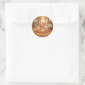 Mooie Herfst Vrienden Sticker (Tas)