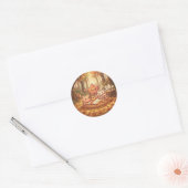 Mooie Herfst Vrienden Sticker (Envelop)