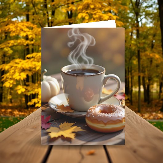 Mooie Herfst zegeningen voor een vriend Kaart