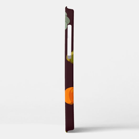 Mooie herfstachtergrond met kleurrijke pompoenen Case-Mate iPhone case (Achterkant / Links)