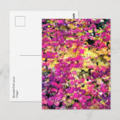 Mooie herfstbladeren briefkaart (Voorkant / Achterkant)
