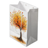 Mooie herfstboom cadeautas (Voorkant Gekanteld)
