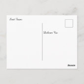 Mooie herfstdag | Herfstpad Briefkaart (Achterkant)