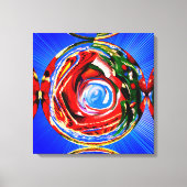 Mooie herfstgeestkunst canvas afdruk (Voorkant)