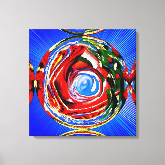 Mooie herfstgeestkunst canvas afdruk (Voorkant)