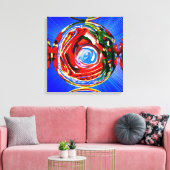 Mooie herfstgeestkunst canvas afdruk (Insitu (Woonkamer))