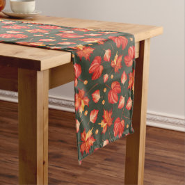 Mooie herfstkleuren bladeren medium tafelloper
