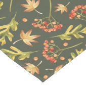 Mooie herfstkleuren bladeren medium tafelloper (Hoek)