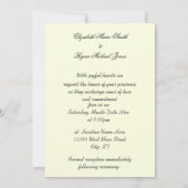 Mooie herfstkleuren, herfstbruiloft kaart (Achterkant)