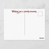 Mooie herfstkleuren krijgen goed Briefkaart (Achterkant)