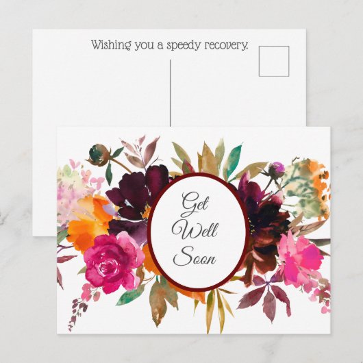 Mooie herfstkleuren krijgen goed Briefkaart (Voorkant / Achterkant)