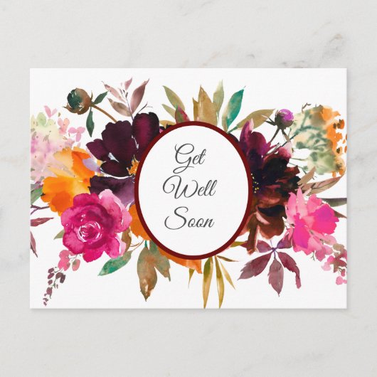 Mooie herfstkleuren krijgen goed Briefkaart (Voorkant)