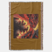 Mooie herfstkleurige Newtonbrot Deken (Voorkant Verticaal)