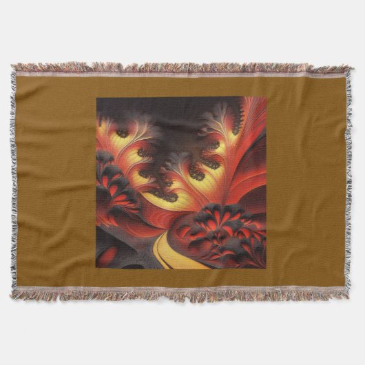 Mooie herfstkleurige Newtonbrot Deken (Voorkant)