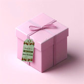 Mooie herfstloof herfstbes zoete bruids-shower cadeaulabel