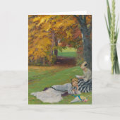 Mooie herfstmiddag | Edward Cucuel Kaart (Voorkant)