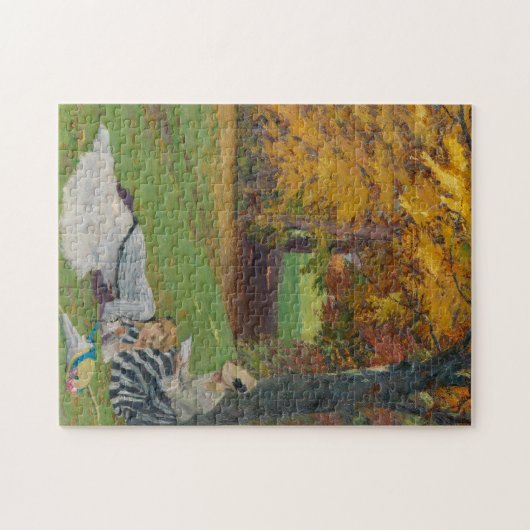 Mooie herfstmiddag | Edward Cucuel Legpuzzel (Horizontaal)