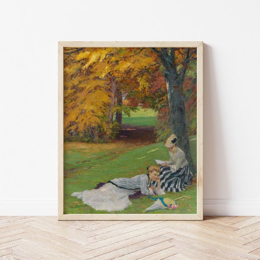 Mooie herfstmiddag | Edward Cucuel Poster
