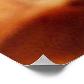 Mooie herfstpagina's op de grond 3 poster (Hoek)