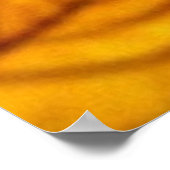 Mooie herfstpagina's op de grond 4 poster (Hoek)