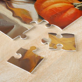 Mooie herfstpompoenen legpuzzel (Zijkant)