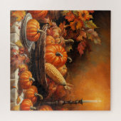 Mooie herfstpompoenen legpuzzel (Horizontaal)