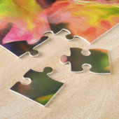 Mooie herfstwijn wijntuin met druiven legpuzzel (Zijkant)