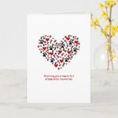 Mooie Herinneringen Kaart (Gele Bloem)