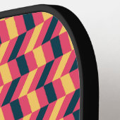Mooie Herringbone Pro Pickleball Paddle (Links Detail)